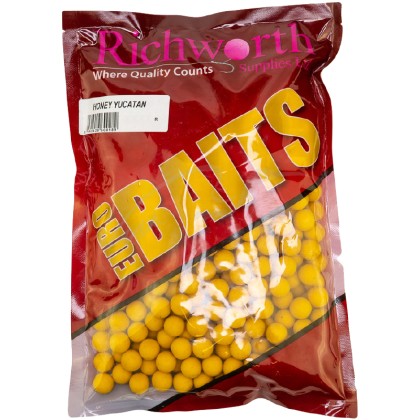 Бойлы Richworth Honey Yucatan Euro Boilies 20mm, 1kg