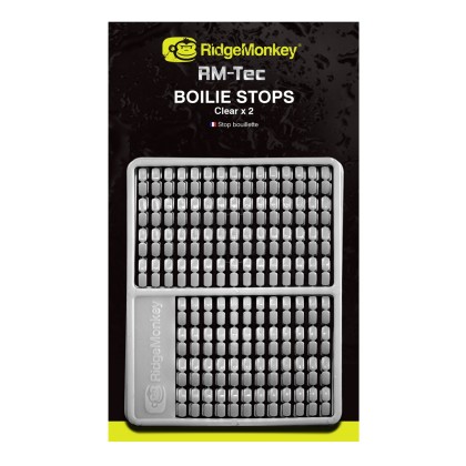Стопора для бойлов Ridge Monkey прозрачные 216 штук BOILIE STOPS CLEAR