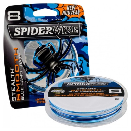 Шнур SpiderWire Stealth Smooth 8 108lb/240m Blue Camo