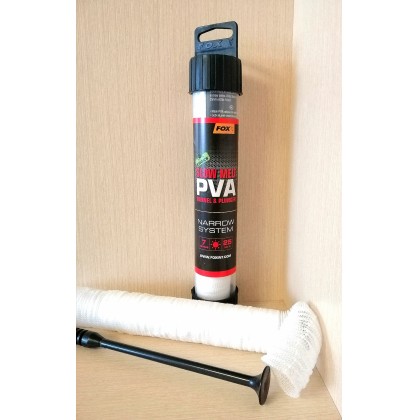 Fox Edges Slow Melt PVA Mesh system Narrow - ПВА сетка на трубке 25mm (7м)