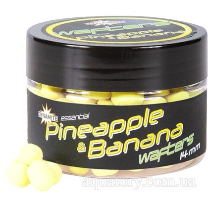 Дамбелсы нейтральной плавучести Fluro Wafters - Pineapple & Banana - 14mm