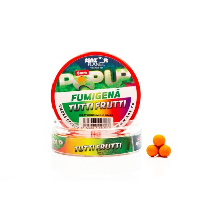 Бойлы Pop-Up Senzor FUMIGENA TUTTI FRUTTI 8mm 25g