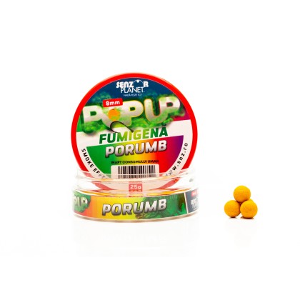 Бойлы Pop-Up Senzor FUMIGENA PORUMB 8mm 25g
