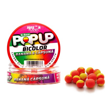 Бойлы Pop-Up Senzor BICOLOR 6-8mm 30g