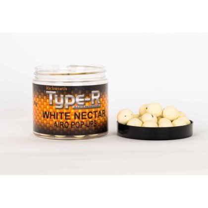 Плавающие бойлы Richworth 15mm White Nectar Type R Pop Ups, 200ml