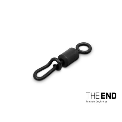 Быстросьем Snap swivel Delphin THE END T-Lock / 10pcs #4 / 35kg