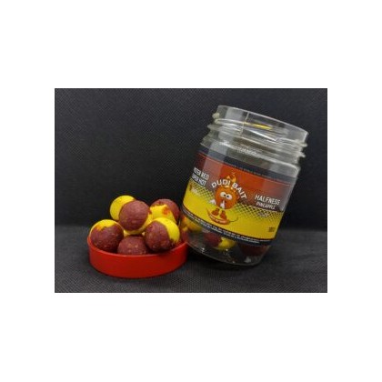 Boilies Carlig DUDI "Mister Red Super Hot" HALFNESS Pinneaple 14 mm