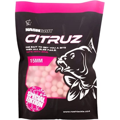 Бойлы вареные Citruz Boilies 15mm 1kg Pink (розовые)