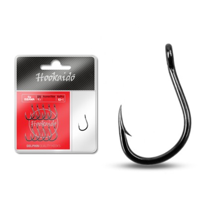 Крючки Hooks Delphin 4xISEAMA ring / 10+1pcs BN/6