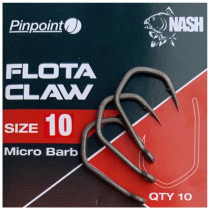 Крючки Nash Flota Claw Micro Barbed №10