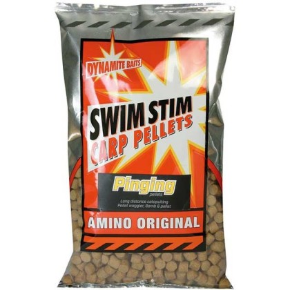 Пеллетс Dynamite Baits Swim Stim Pinging Pellets Amino Original (амино) 13mm 900g