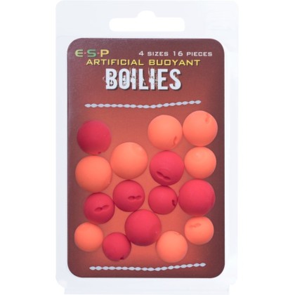 Плавающие искусственные бойлы ESP Buoyant Boilies Red/Orange