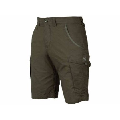 Fox Collection combat shorts Green / Silver - XXL