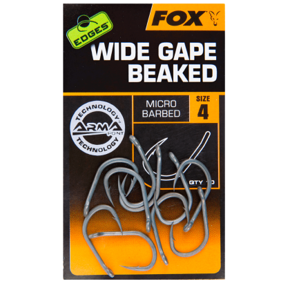 Fox Edges Armapoint Wide gape beaked size 8