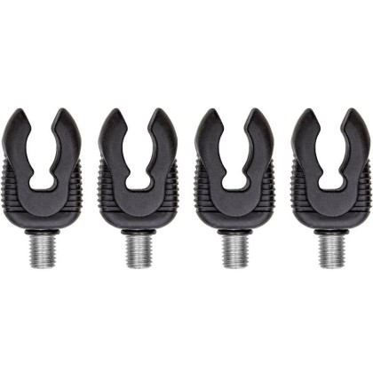 Комплект резиновых держателей удилищ - черные, 4шт