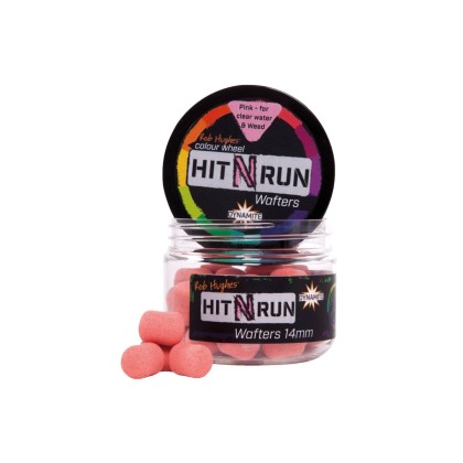 Бойлы нейтральной плавучести Hit N' Run waffters - Pastel Pink 14mm