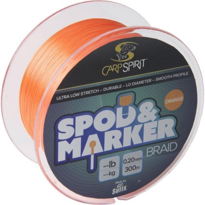 Carp Spirit Spod & Marker Braid x8 - оранжевый