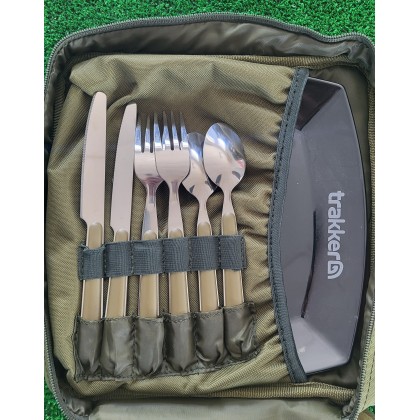 Сумка со столовыми принадлежностями Trakker NXG Deluxe Food Set на 2 персоны