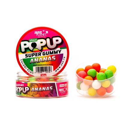 Бойлы Pop-Up Senzor (MIX CULORI) 10mm 30g
