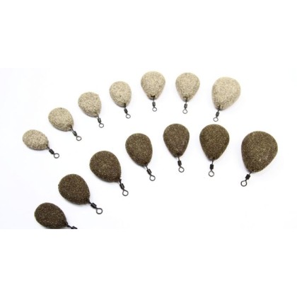 Грузило Nash Flat Pear Weed/Silt 70г