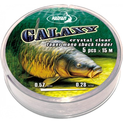 Моно шок Katran GALAXY 0,26-0,57mm 5x15m