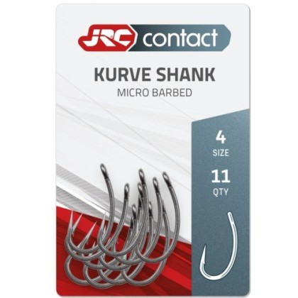 Крючки JRC Kurve Shank Carp Hooks - 11pcs
