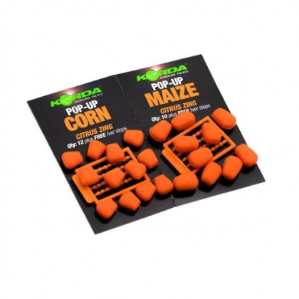 Кукуруза Korda Pop-Up Maize Citrus Zing Orange (цитрус) оранжевая