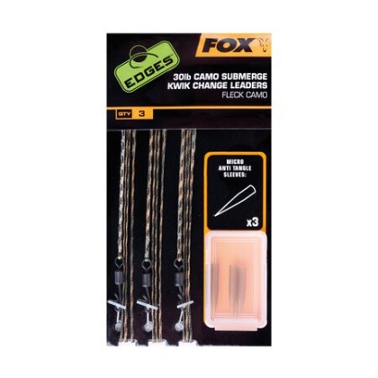 Оснастка в сборе FOX Camo Submerge leaders Kwik Change 30lb