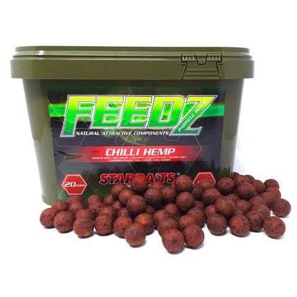Бойлы тонущие FEEDZ CHILI HEMP 1,8KG