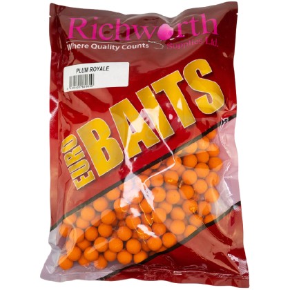 Бойлы Richworth Plum Royale Euro Boilies 20mm, 1kg