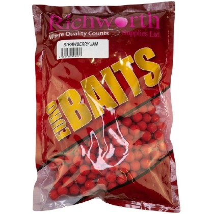 Бойлы Richworth Strawberry Jam Euro Boilies 20mm, 1kg