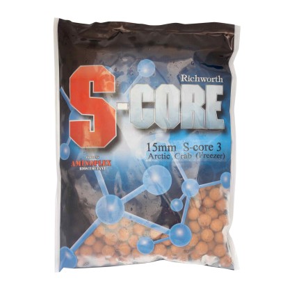 Бойлы Richworth S-Core 3 Arctic Crab 15mm, 1kg