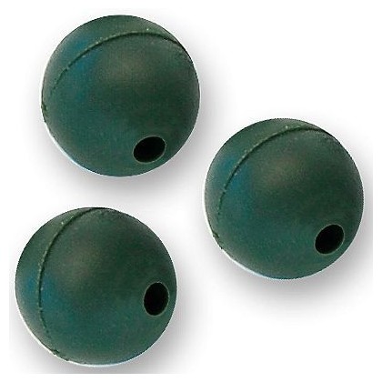 Мягкий резиновый шарик–буфер Ø 4 mm - зеленый, 25 шт/уп