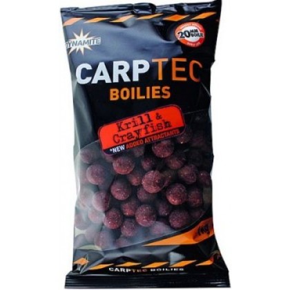 Бойлы тонущие Krill & Crayfish CarpTec 20mm - 2kg