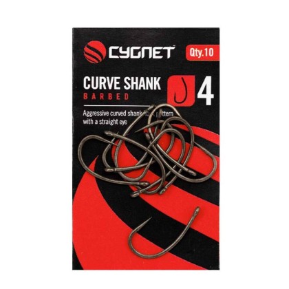 Крючки Cygnet Curve Shank Barbed