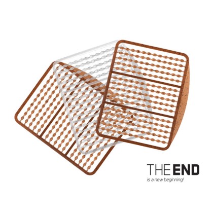 Стопора Stopper Simple THE END / 270pcs G-ROUND + transp