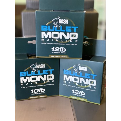Леска Nash Bullet Mono 10LB BROWN