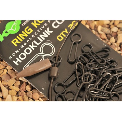 Застежка для поводков с кольцом Korda Ring Klip