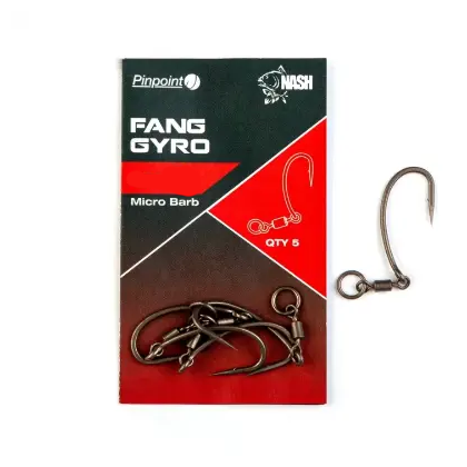 Крючки Nash Nash Fang Gyro size 8
