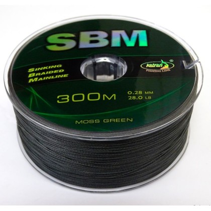 Шнур Katran Sinking Braided Mainline (SBM) 0.28мм 300м