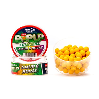 Бойлы Pop-Up Senzor FUMIGENA 6mm 15g