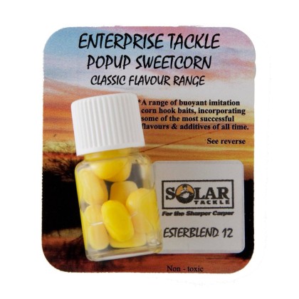 Искусственная кукуруза в ароматизаторе Enterprise Tackle Classic Pop-up Sweetcorn Range Solar Esterblend12 Corn Yellow