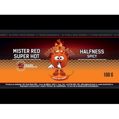 Бойлы насадка Mr.RED SUPER HOT HALFNESS Spicy 14