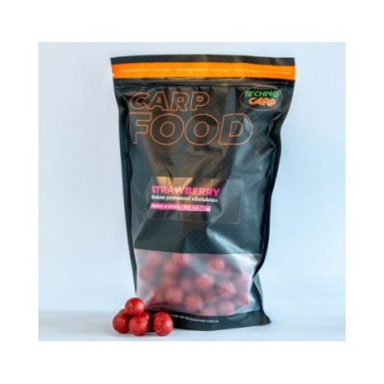 Бойлы пылящие Strawberry 20мм 1кг