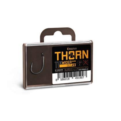 Крючки 	Delphin THORN Wider 11x