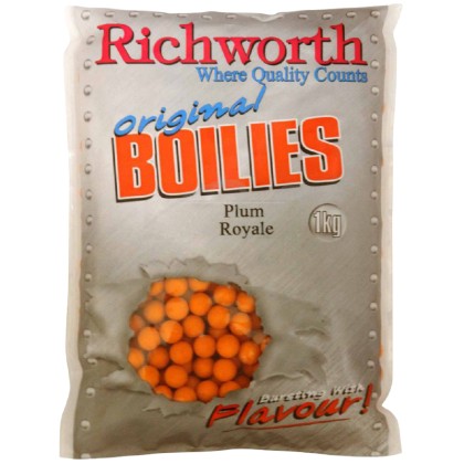 Бойлы Richworth Plum Royale Origiginal Boilies 20mm, 1kg
