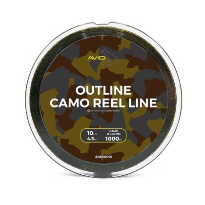 Леска AVID Outline Camo Reel Line 10Lbs 1000M