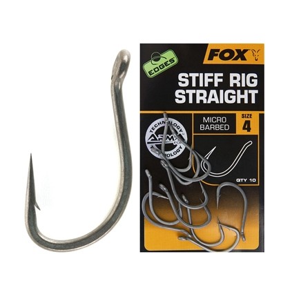 Крючки Fox Edges Armapoint Stiff Rig straight