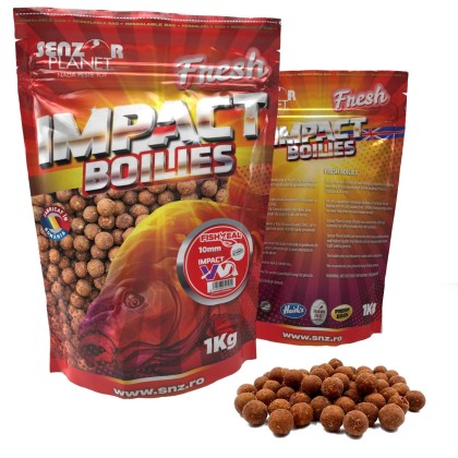 Бойлы вареные Senzor BOILIES 20mm 1kg IMPACT