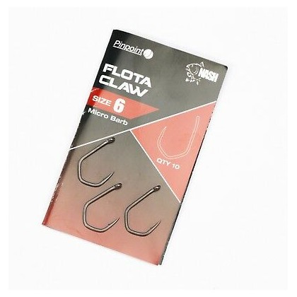 Крючки Nash Flota Claw Micro Barbed №8